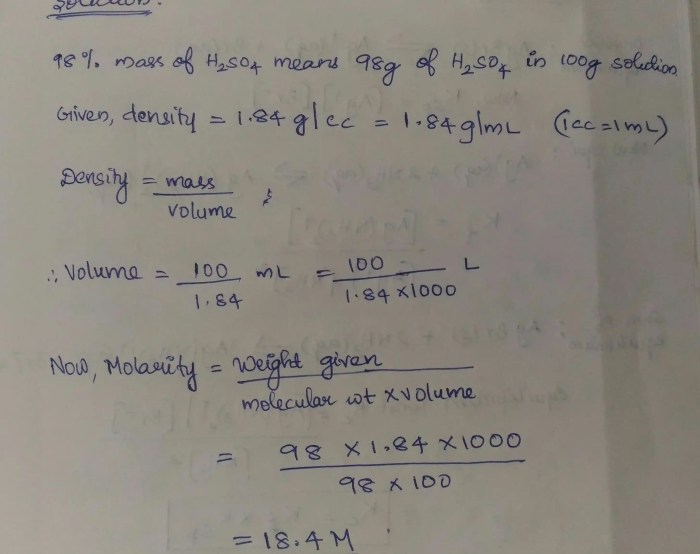 Concentration absorbance calculate cm light path therefore 21m if